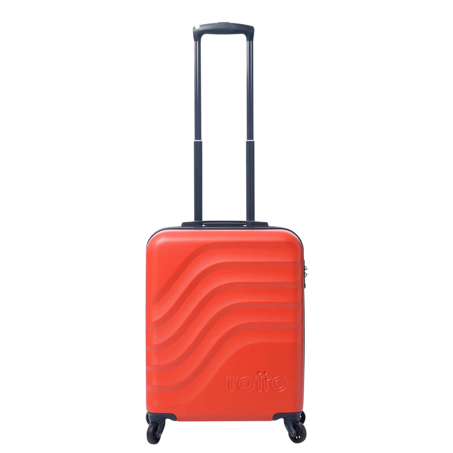 Maleta Rígida Grande Negro Totto Yakana 55 X 77 X 29 Cm Con Capacidad